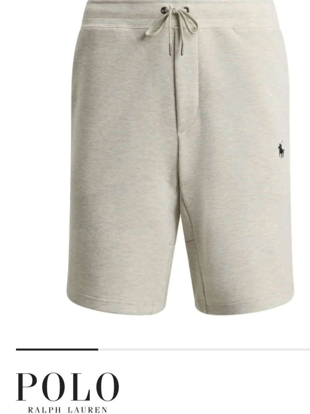 Polo by Ralph Lauren Heather Gray Knit Drawstring Shorts